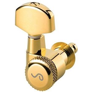 Schaller M6 Pin Locking 3L3R Gold - Stemmechaniek voor gitaar