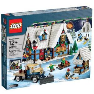 LEGO Creator bouwpakket, winterhuisje, 1490 delen, voor kinderen vanaf 12 jaar