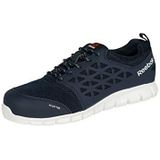 REEBOK WERK IB1030 S1P Excel Licht Aluminium teen Atletische PR werkschoen, NAVY/wit, 42, marine/Wit, 1