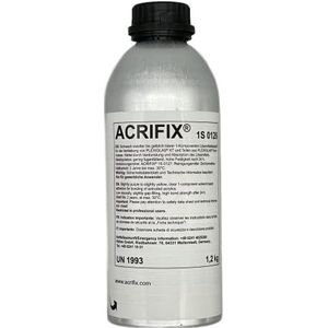 Acrifix 1S 0126 Acrylaat lijm, PMMA Evonik 1-K oplosmiddellijm, kleurloos, 1S0126, kunststoflijm, polycarbonaat