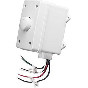 OSD Audio in de muur impedantie bijpassende volumeregeling Buiten 300-Watts Kleur: wit