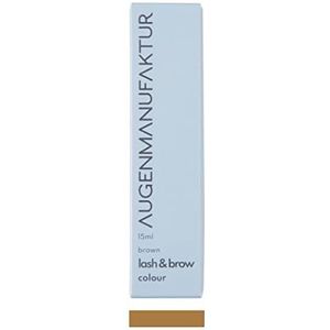 Augenmanufaktur - Colour Lash & Brow - Wimpers en Wenkbrauwen Kleuren - Bruin - 15 ml
