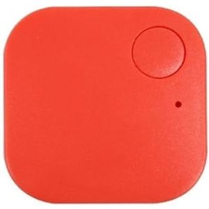 Mini Anti-verlies apparaat Tracker Bluetooth-compatibel Ouderen Kinderen Huisdier verlies preventie apparatuur SOS(Red)