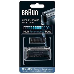 Braun 10B Vervangende folie en snijder - Serie 1-1000 Serie