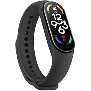 Xiaomi Mi Smart Band 7 1.62 Inch AMOLED Display, 110 Sport Modes, Sleep, Stress, SpO2, Heart Rate Monitor, Bluetooth Exercise Tracker, 5ATM, Global Version, Black