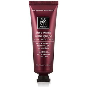 Apivita Face Mask voor Lijntjes & Versteviging (Druif)