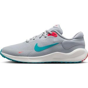 Nike - Revolution 7 - Hardloopschoen - Wolf Grey/Dusty Cactus/Bright Crimson - 40 EU