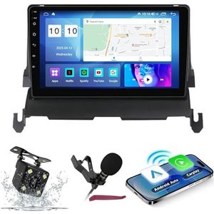 Android 14 Auto Stereo Navi voor D-odge Journey (2009-2012) 9 ""QLED-scherm Autoradio met draadloze carplay Android Auto GPS-navigatie met Bluetooth 5.0 HIFI FM 5G-WiFi SWC MIC,M300s