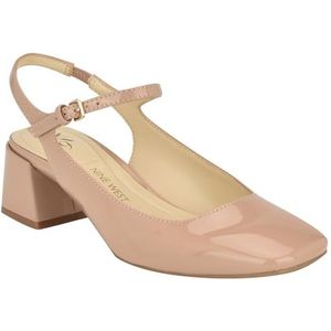 NINE WEST Roslin9x9 pumps voor dames, Barely Nude 110, 38 EU