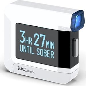 BACtrack Alcoholtester C8 | professionele kwaliteit | draadloze Bluetooth-verbinding voor optionele smartphones voor Apple iPhone, Android-apparaten