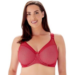 Berlei - Beauty Stripe - Minimizer-beha - Rood - 75C