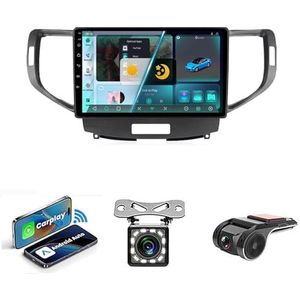 9-inch Touchscreen Autoradio Met Bluetooth Autoradio Voor Honda Accord 8 2008-2012 Plug en Play Android 14 2Din Autoradio Radio Android Automatische Bluetooth USB RVC SWC(NF-4 4G WIFI 4G+64G)