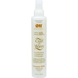 On Natural Curl-N-Wavy Curl Defining Conditioner & Detangler Kokosmelk 8 oz