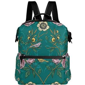 Kleurrijke Dia Muertos Laptop Rugzak School Tas Grote Mode Reizen Dagtas