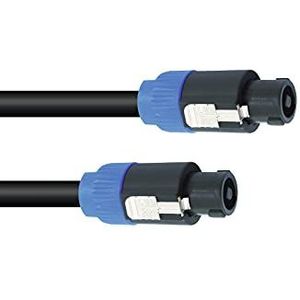 Luidsprekerkabel PSSO Speaker Speakon 2x4 5m sw