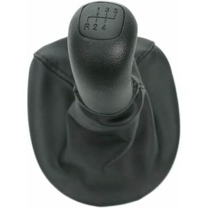GRTYSVB Handmatige versnellingspookknop voor auto's, lederen versnellingspookknoppen 5-Speed geschikt voor Mercedes geschikt voor Benz VITO W638 1996-2000