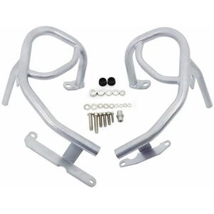 bagagedrager Voor BMW Voor G 310 GS/R G310GS G310R G 310GS 17-21 Motorfiets Frame Bescherming Motorbescherming Crash Bar Bumper Stunt Cage Motorfiets bagagedrager(Silver lower)