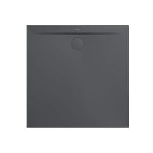 Kaldewei Superplan Zero douchebak met kuipdrager extra vlak, 700x700mm, 35104798, Kleur: Cool Grey 80 met Secure Plus