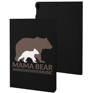 Mama Bear Muziek Hoesje Compatibel Voor ipad Pro/ipad Air3 (10.5 inch) Slim Case Cover Beschermende Tablet Cases Stand Cover