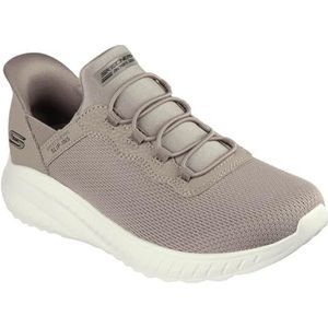 Skechers Dames BOBS SQUAD CHAOS DAILY INSPIRATION Sneaker, Taupe, 9 UK, Taupe, 9 UK Wide