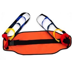 Patiënt Ambulating Sling Patiënt Lift Slings, voor Patiëntenzorg Antislip Transfer Riemen Veiligheid Patiënt Lift Board (Oranje)