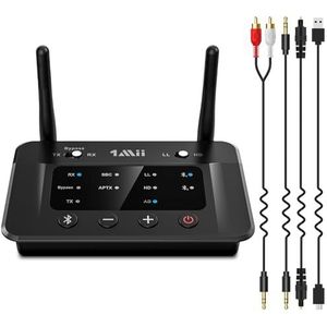 1Mii - B03 - Bluetooth 5.0 Transmitter - Draadloze Audio-Adapter - Zwart