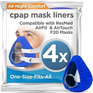 resplabs - CPAP Mask Liners - Full Face CPAP Masks - 4 Pack