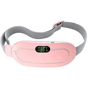 RPEIXYA Verwarmingskussen Buikverwarmingsgordel voor verlichting van buikpijn, menstruatie, 3 temperatuurniveaus, 4 massagemodi