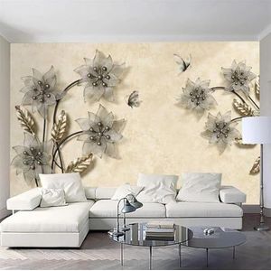 Kantoor Studie, Woonkamer, Achtergrond Behang, Bloemen, Bloemen, Dieren, Vlinders, Landschap, Creatieve Woonkamer, Bank, Tv, Behang, Muurstickers-150Cm×105Cm