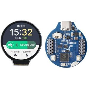 RP2350 MCU-Raad op Raspberry Pi RP2350 Microcontroller Spaander wordt gebaseerd, aan boord 1.3 duim LCD 240×240 pixels 65K Kleurrijk IPS Vertoning, dubbel-kern & dubbel-architectuurontwerp