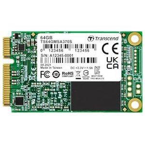 Transcend TS64GMSA370 SSD370S Interne mSATA 64GB SSD