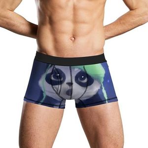 Kikkerhoed, panda, zacht herenondergoed, comfortabele ademende pasvorm, boxershorts, L