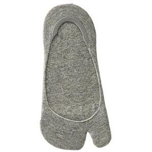 YIJIANUO Vrouwen Twee Vinger Sokken Zomer Dunne Antislip Onzichtbare Laag Cut Boot Sok Effen Ademend Katoen Tabi Sokken Comfortabele, Grijs, One size