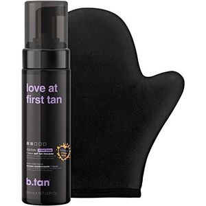 b.tan Zelfbruinende Mousse | Fall In Love At First Tan Bundle - Self Tan, Self Tanning Foam, Fake Tan, Sunless Tanner, Vegan, Cruelty Free, 200ml
