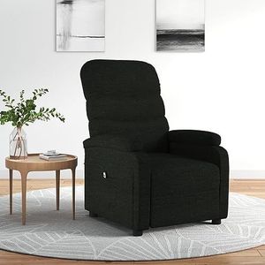 Prolenta Premium - Elektrische ligstoel van zwarte stof