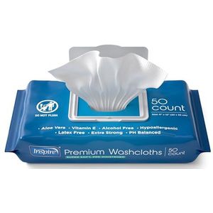 Vochtige doekjes voor volwassenen, extra grote doekjes voor incontinentie en reiniging - 20 x 30 cm, 50 stuks