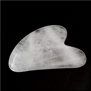Gua sha schraper board natuurlijke gouache schraper jade massage voor gezicht nek rug ontspannen Chinese traditionele schoonheid Gua Sha SPA Detox Tool Guasha Massager Massage Tool Set (kleur: één maat)