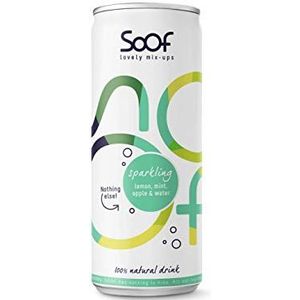 Soof Sprankelende citroen, munt, appel en water 12x250ml