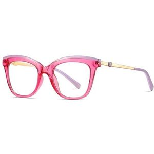 Nepbrillen, Cat's Eye Brilmonturen Multicolor(Dark Pink)