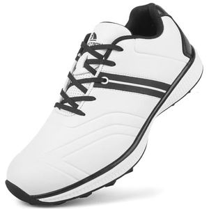 SDEQA Waterdichte professionele golfschoenen voor dames, spikeloze zool, antislip, golfschoenen voor buiten, grote maten,E,35 EU