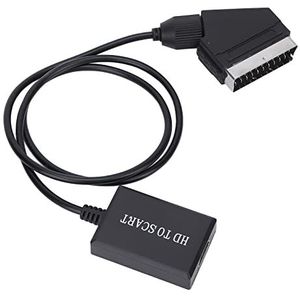 HDMI Video Converter Adapter, HDMI Naar SCART Converter HD Multimedia Interface Video Adapter, Geen Drivers Nodig, Plug en Play