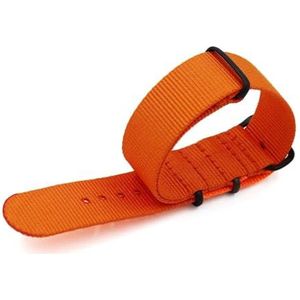 InOmak Nato horlogebandjes 18-24 mm canvas horlogeband, 18mm, Nylon