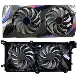 Voor ASUS voor GeForce RTX3060 3060ti LHR 12GB voor MEGALODON OC grafische kaart Vervangend ventilatorpaneel met ventilator(Panel with fan set)