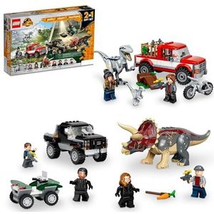 LEGO Jurassic World Dino Combo Pack 2-in-1 Triceratops en Velociraptor cadeauset (66774, 391 stuks)