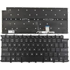 Voor LG Gram 14Z90P 14Z90P-G 14Z90P-K 14T90P Serie Laptop Toetsenbord US Zwart met Achtergrondverlichting AEW74230112T