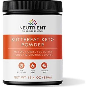 Neutrient™ Butterfat Keto MCT-poeder met kokosnoot uit MCT-olie en ghee