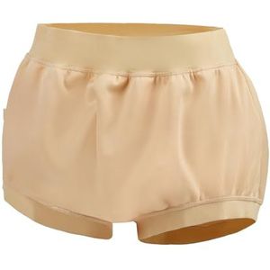 Incontinentiemateriaal - Volwassen Luierbroek - Beige - Herbruikbaar - Hoge Taille - Lekvrij