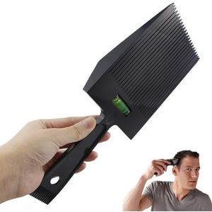 XJKLBYQ Fade Comb - Professioneel kappersgereedschap voor zelfgesneden en vervagende kapsels | Ergonomisch gebogen ontwerp voor vloeiende hellingen