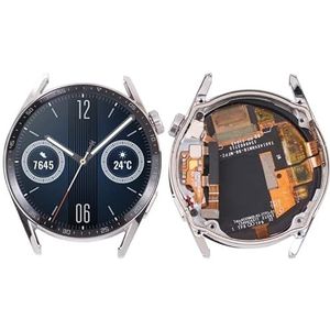 Smartwatch vervangende onderdelen Dual Cable Edition LCD-scherm en digitizer volledige montage met frame voor Huawei Watch GT 3 46mm JPT-B19 Smartwatch vervangende onderdelen