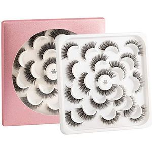 Valse wimper voor vrouwen - Comfortabele Eye LaContest, Feesten & Salons Lash Line (109)